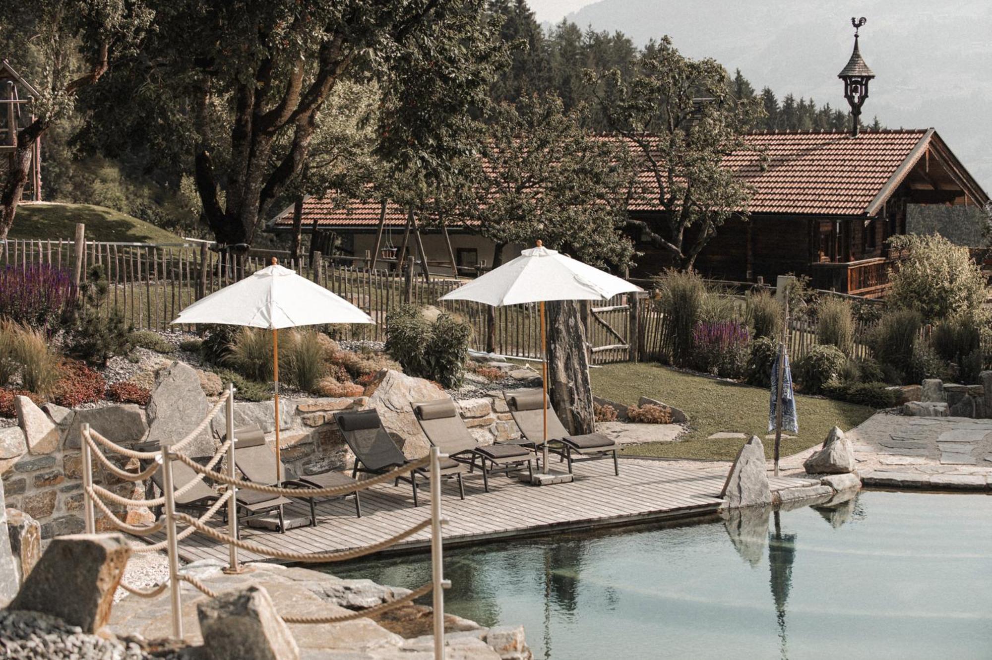 Aster Boutique Hotel & Chalets Fuegenberg Luaran gambar
