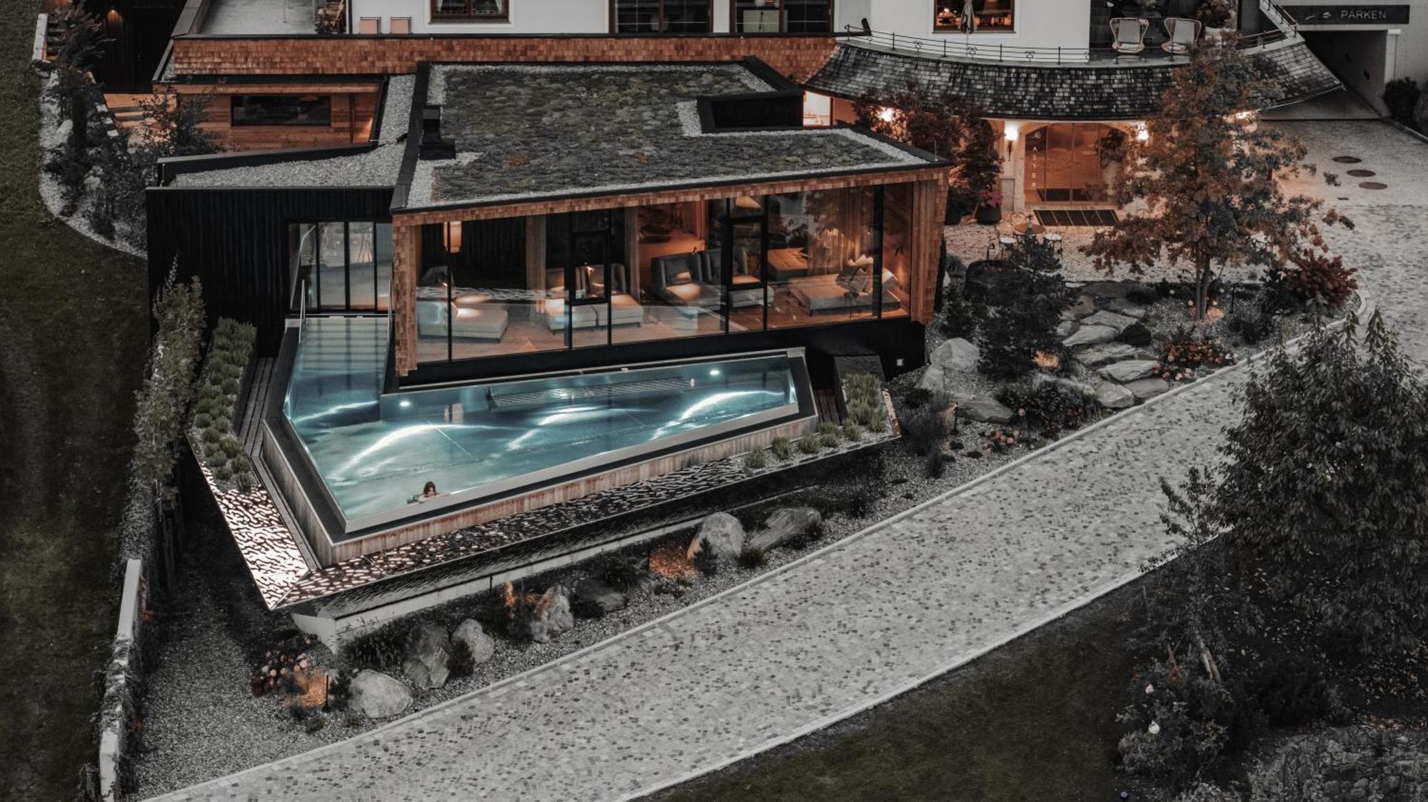 Aster Boutique Hotel & Chalets Fuegenberg Luaran gambar